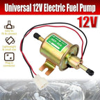 Universal 12V Inline Low Pressure Electric Fuel Pump for Diesel and Petrol Vehicles