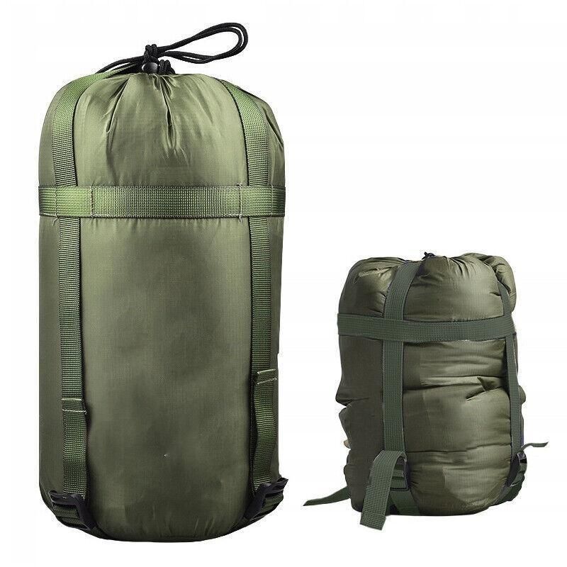 Waterproof Compression Stuff Sack Camping Storage Bag Outdoor Sleeping Bag - Yellow