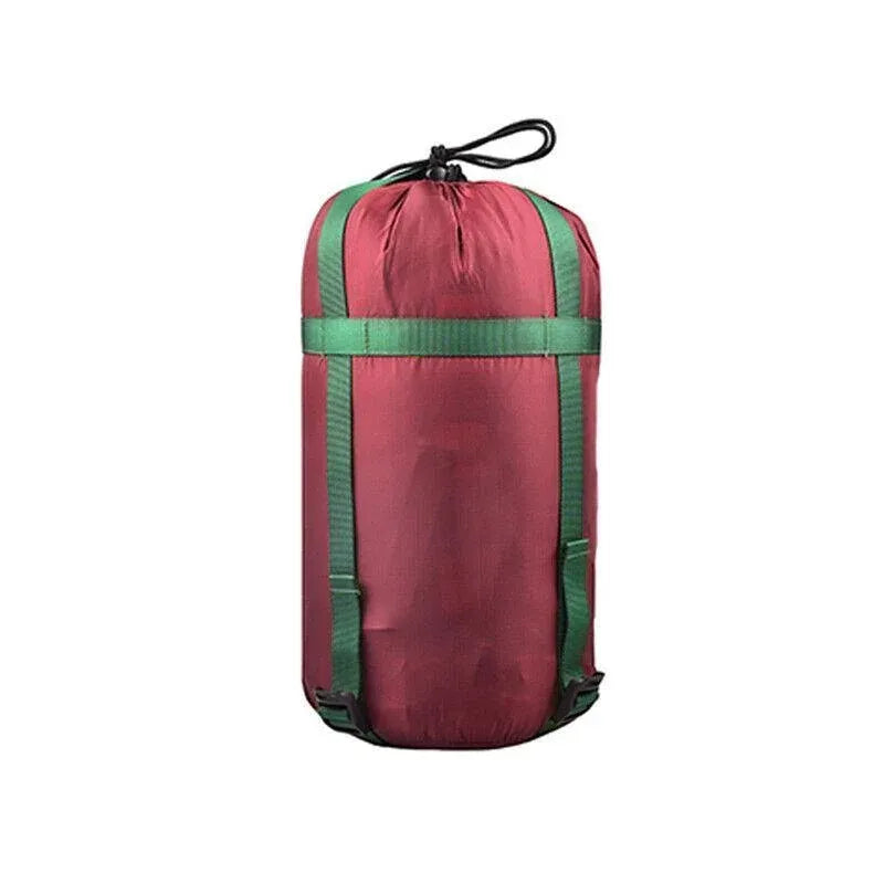 Waterproof Compression Stuff Sack Camping Storage Bag Outdoor Sleeping Bag - Yellow