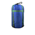Camping Sleeping Bag Compression Sack Waterproof Outdoor Storage Bag - Lake Blue
