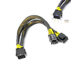 8Pin ATX 12v CPU EPS Power Extension Splitter Cable Adapter Motherboard copper