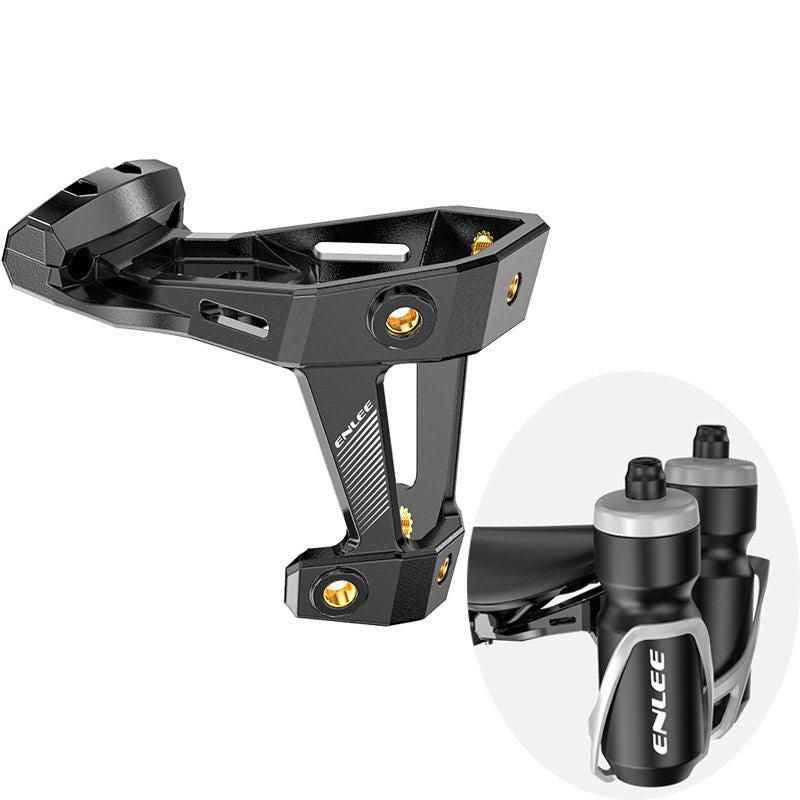 Black Bike Kettle Stand Bicycle Water Bottle Holder Lightweight Cycling Cup Rack