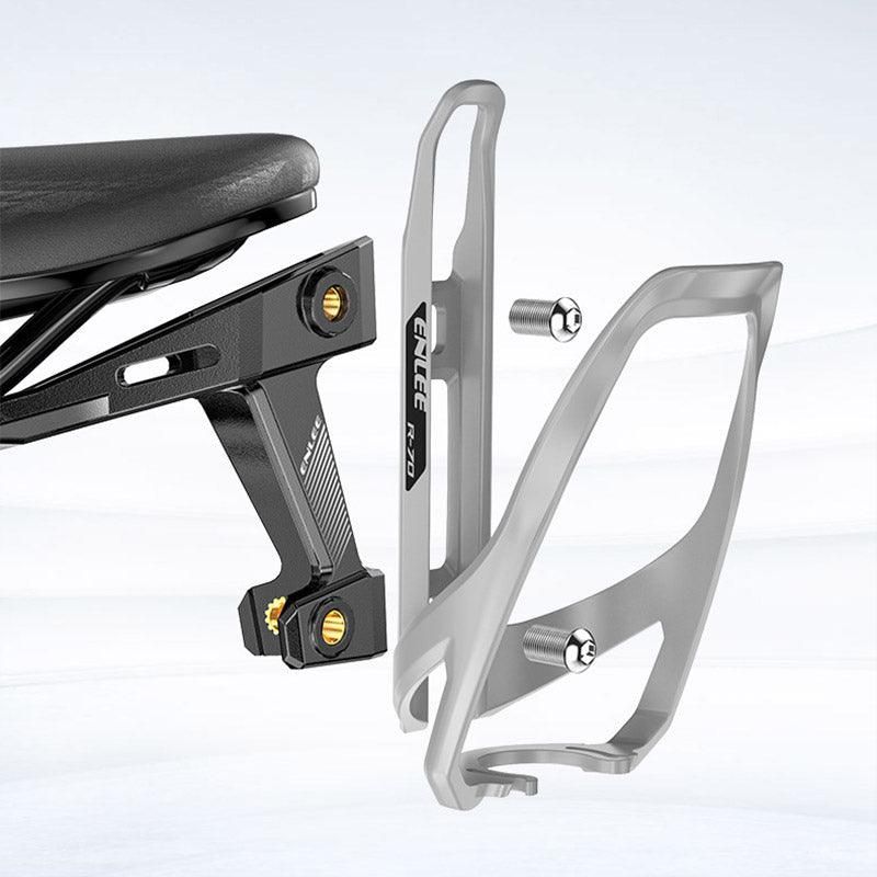 Black Bike Kettle Stand Bicycle Water Bottle Holder Lightweight Cycling Cup Rack