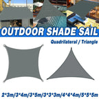 Waterproof Outdoor Shade Sail Garden Sun Canopy UV Protection Patio Awning Cloth - 3x5m Quadrilateral