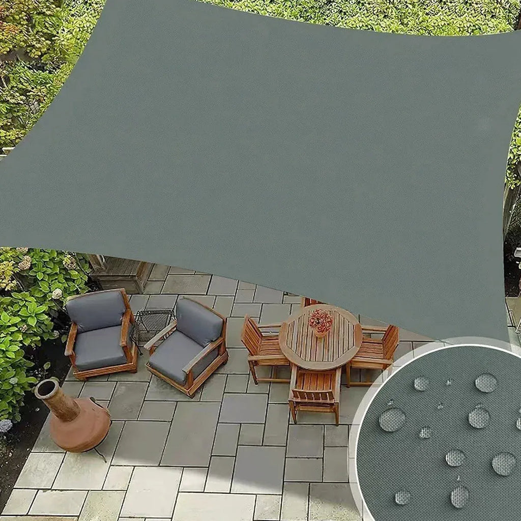 Waterproof Outdoor Shade Sail Garden Sun Canopy UV Protection Patio Awning Cloth - 3x5m Quadrilateral