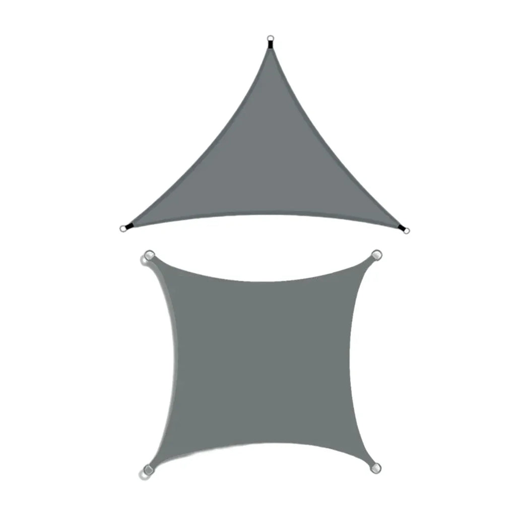 Waterproof Outdoor Shade Sail Garden Sun Canopy UV Protection Patio Awning Cloth - 4x4x4m Triangle