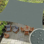 Waterproof Outdoor Shade Sail Garden Sun Canopy UV Protection Patio Awning Cloth - 4x4x4m Triangle