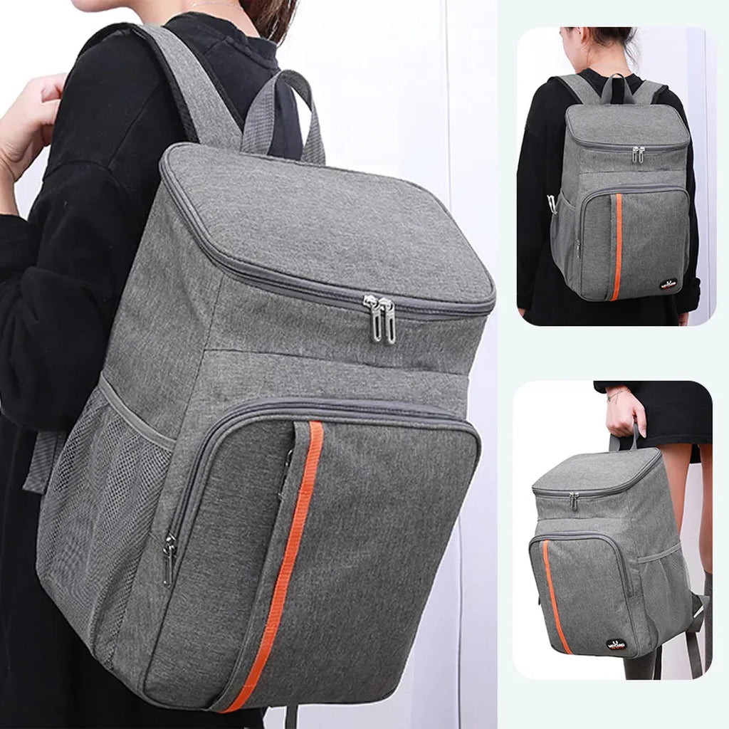 Insulated Picnic Backpack Waterproof Outdoor Cooler for Hiking Fishing Camp