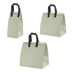 50 Pcs Waterproof Insulated Packaging Bags for Hot and Cold Drinks - L