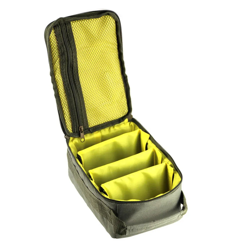 Fishing Gear Bag Portable Bait Storage Tackle Organizer Fishing Line Carry Case