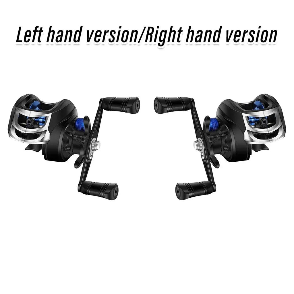 Fishing Reel Anti Frying Line Teardrop Swivel Disc Fishing Gear Spinning Reel - Left hand version