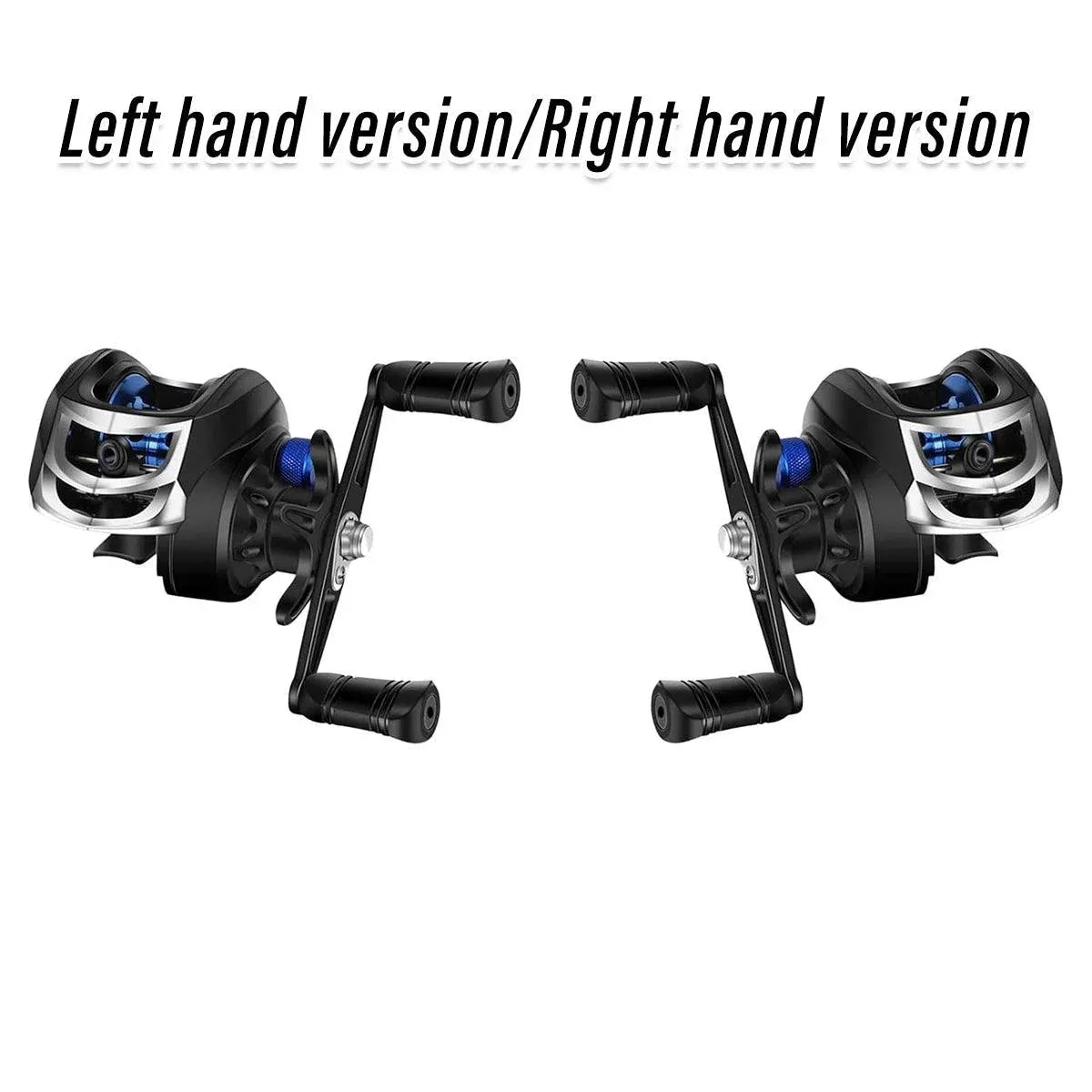 Fishing Reel Anti Frying Line Teardrop Swivel Disc Fishing Gear Spinning Reel - Left hand version