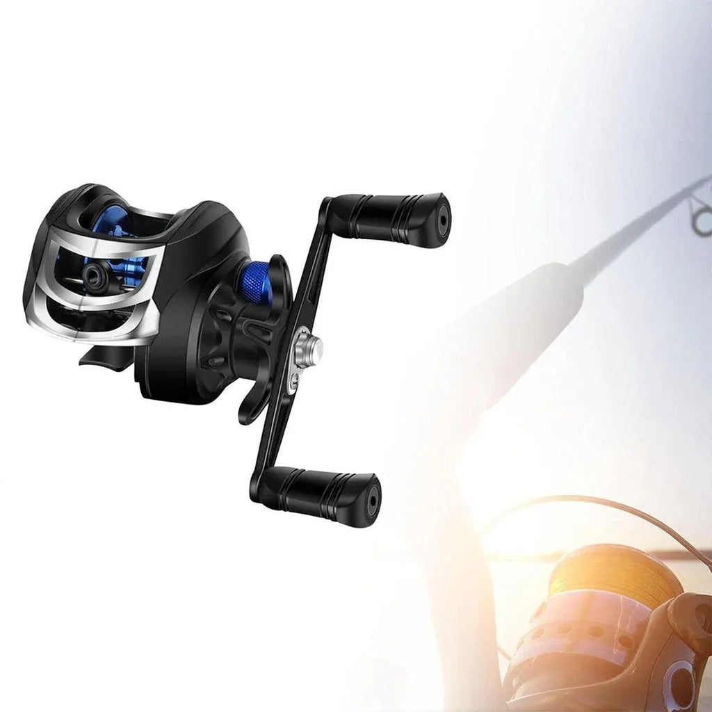 Fishing Reel Anti Frying Line Teardrop Swivel Disc Fishing Gear Spinning Reel - Left hand version