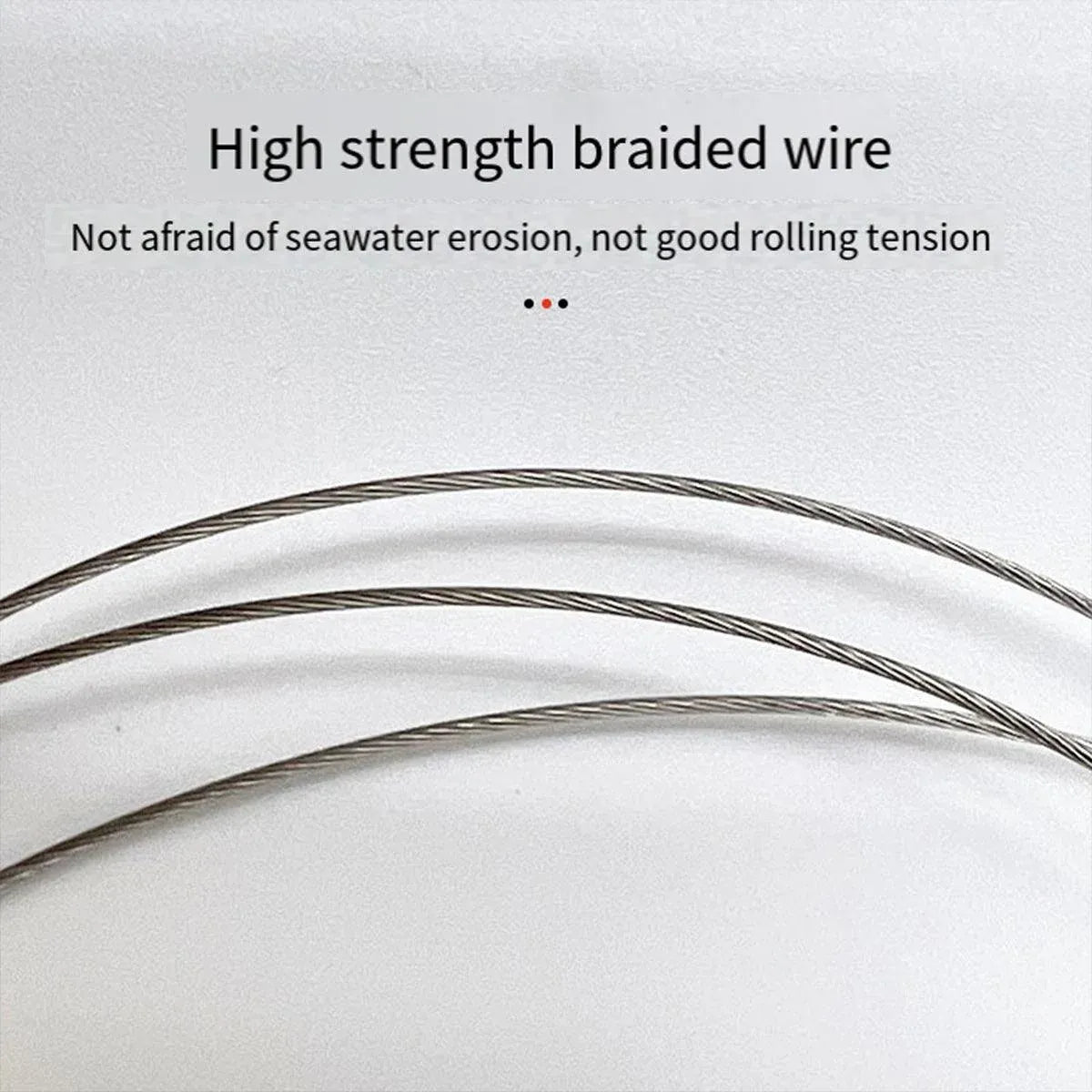 10PCS Wire Balance Hooks Anti Tangle Sea Fishing Rigs Accessories Tackle Set