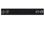 2PCS Outdoor Tactical Belt Loop Snap On Retainer Buckle Clip Holder Hiking Gear - Black