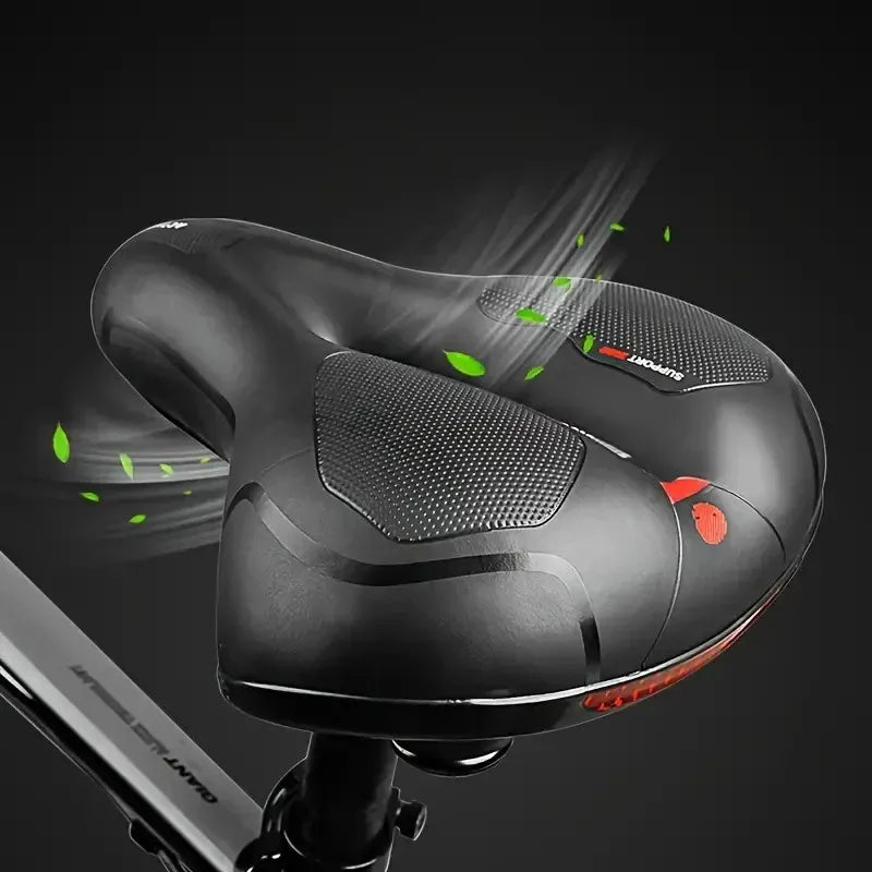 Bicycle Saddle Cushion Comfort Seat Pad Universal Fit Bike Riding Cushion Pad