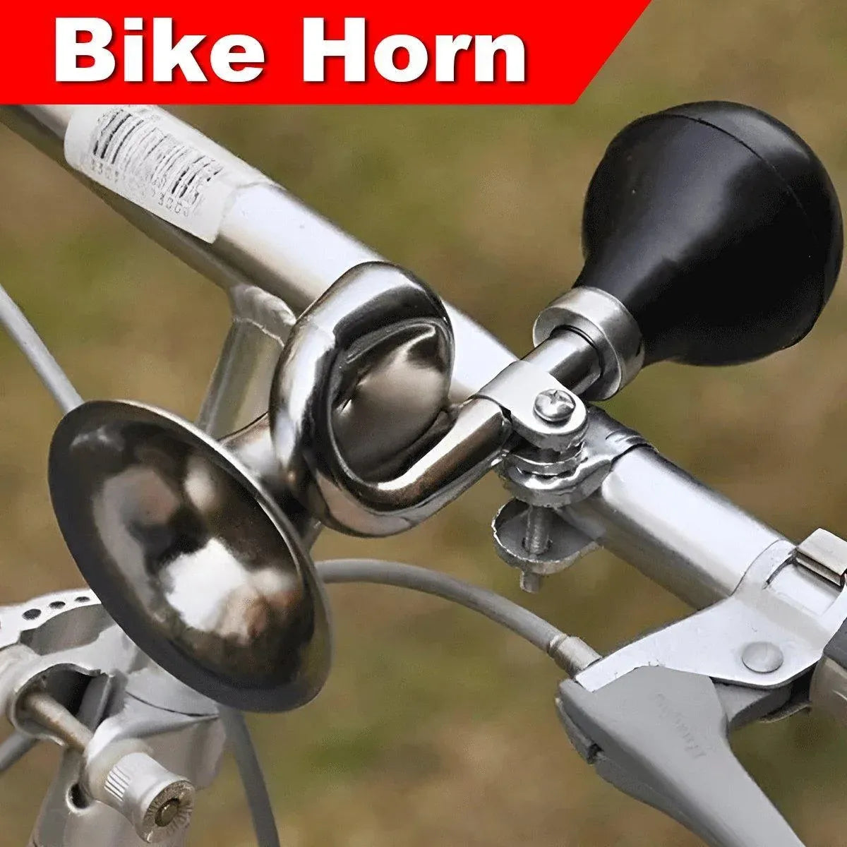 Bicycle Air Horn Loud Squeeze Bulb Trumpet for Cycling and Outdoor Use