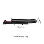 Mountain Bike Rear Rack Flat Suspension Rack Accessories Luggage Carrier Shelf