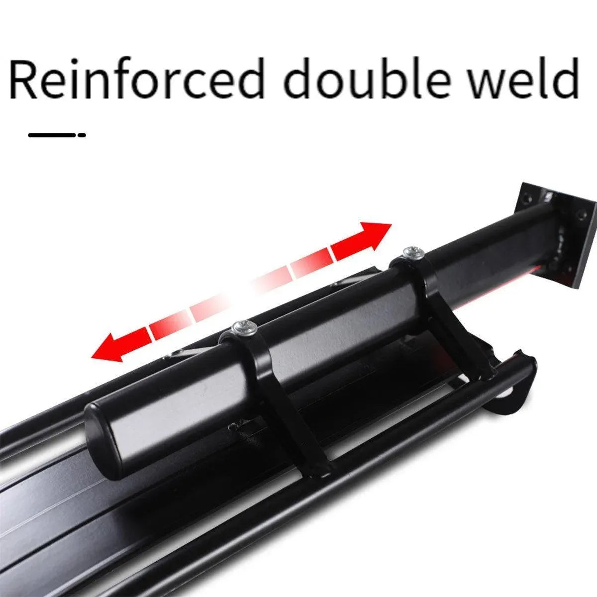 Mountain Bike Rear Rack Flat Suspension Rack Accessories Luggage Carrier Shelf