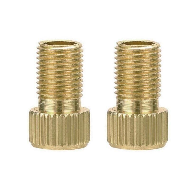 Bicycle Pump Adapters Converter Presta To Schrader Bike Valve Tyre Connector Au - 2PCS
