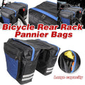 Bicycle Rear Rack Pannier Bags Double Side Water-Resistant Cycling Storage Bag