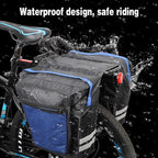 Bicycle Rear Rack Pannier Bags Double Side Water-Resistant Cycling Storage Bag