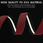 2X Thick Bicycle Handlebar Tape Bar Drop Wrap Mtb Road Bike Anti-Slip Punch - White