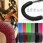 2X Thick Bicycle Handlebar Tape Bar Drop Wrap Mtb Road Bike Anti-Slip Punch - White