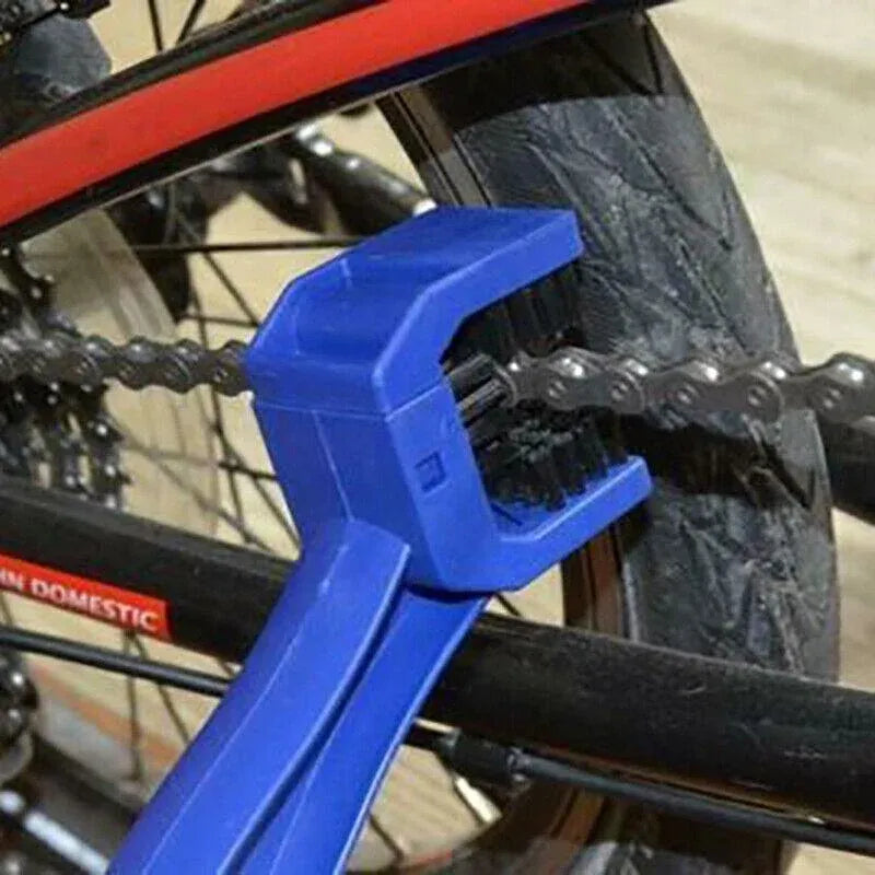 Cycling Bicycle Motorcycle Chain Cleaning Tool Gear Grunge Brush Cleaner Plastic