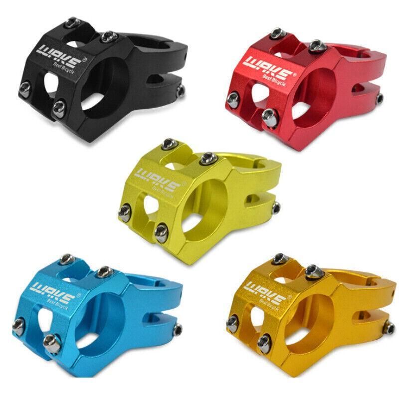 MTB Mountain Bike Handlebar Stem 31.8mm Aluminium Alloy Short Stem Cycling Part - Green