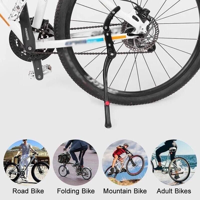 Adjustable Bike Side Kickstand 24 to 29 Inch Bicycle Parking Stand