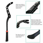 Adjustable Bike Side Kickstand 24 to 29 Inch Bicycle Parking Stand