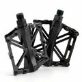 Bike Pedals Alloy Mountain Road MTB Colored Bicycle Nonslip Cycling Pedals 9/16" - Black
