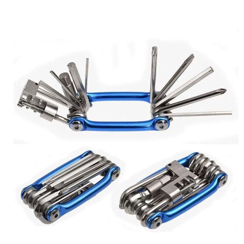 Bicycle Chain Multi-Function Bike Portable Breaker Tool Repair Kit Extractor