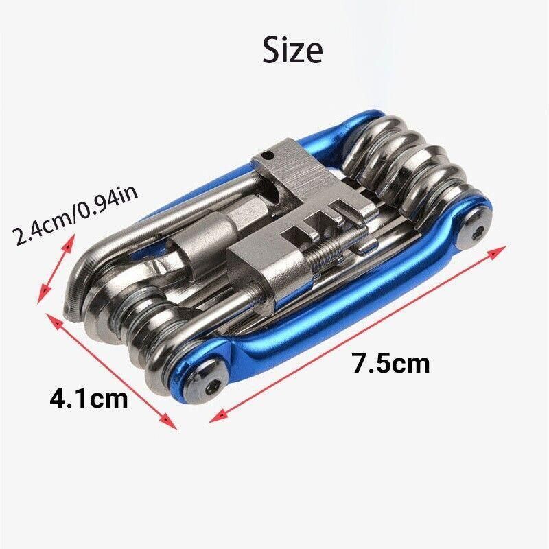 Bicycle Chain Multi-Function Bike Portable Breaker Tool Repair Kit Extractor