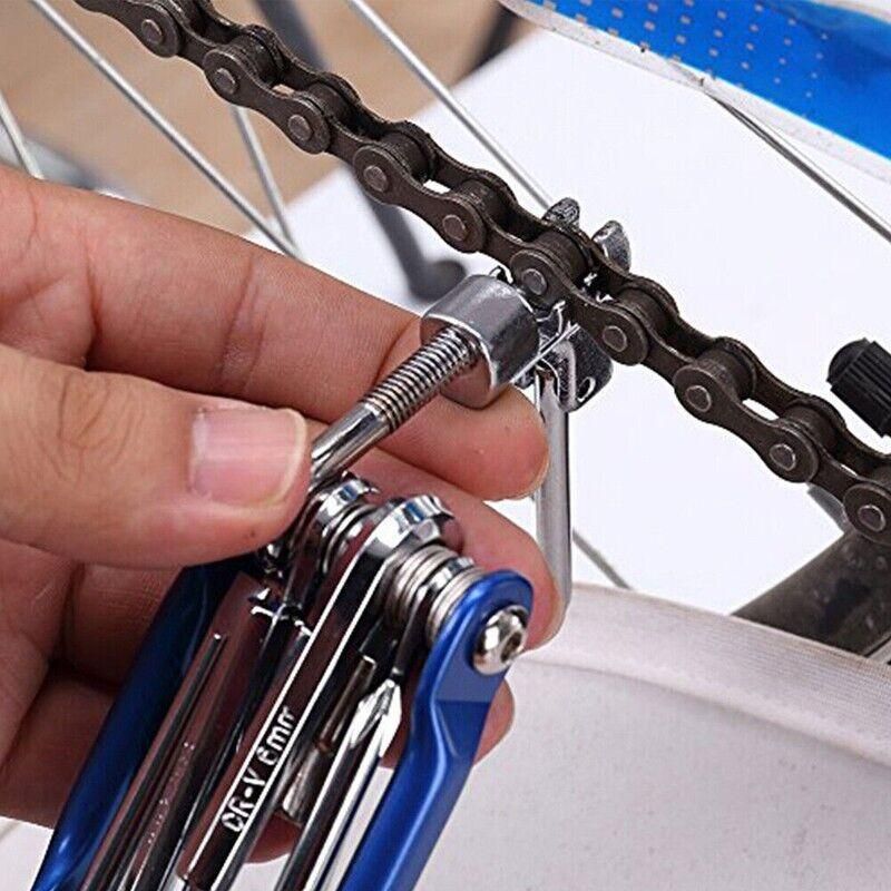 Bicycle Chain Multi-Function Bike Portable Breaker Tool Repair Kit Extractor