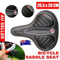 Wide Big Bum Bike Bicycle Gel Cruiser Comfort Saddle Seat Sporty Soft Cushion Au