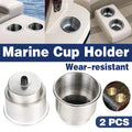 2PCS Boat Cup Holder Yacht Drink Rack Marine Tea Beverage Mount for Watercraft