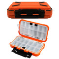 Fishing Tackle Box Gear Storage Case Hook Accessory Organizer Tool Box Portable - M