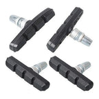 4Pcs Mountain Bicycle V Braking Pads Blocks Shoes For Bike V Brake System Black