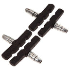4Pcs Mountain Bicycle V Braking Pads Blocks Shoes For Bike V Brake System Black