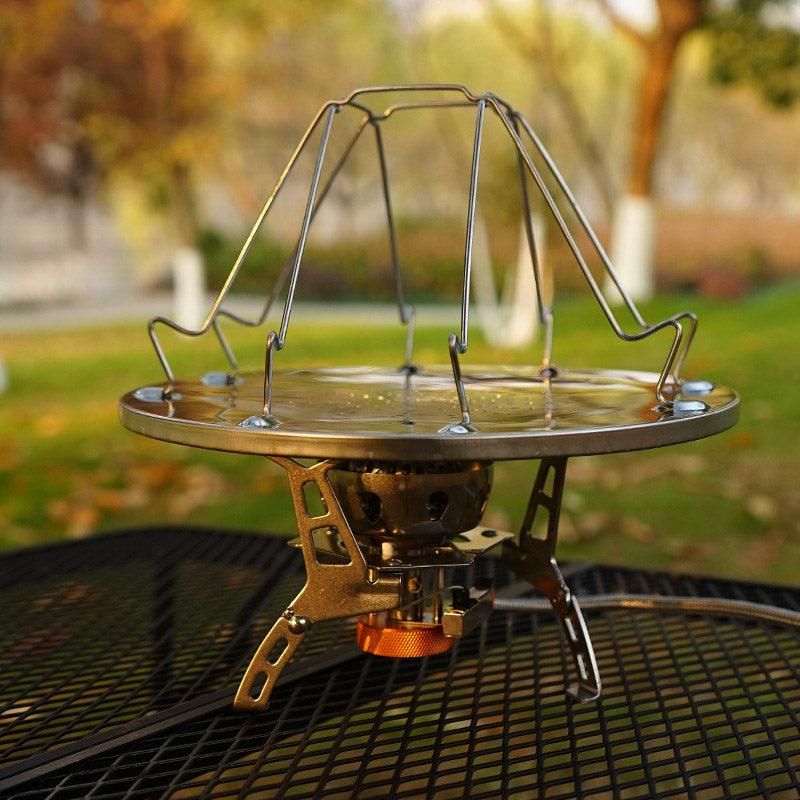 Outdoor Toast Rack Camping Picnic Grill Foldable Bread Holder Stainless Steel