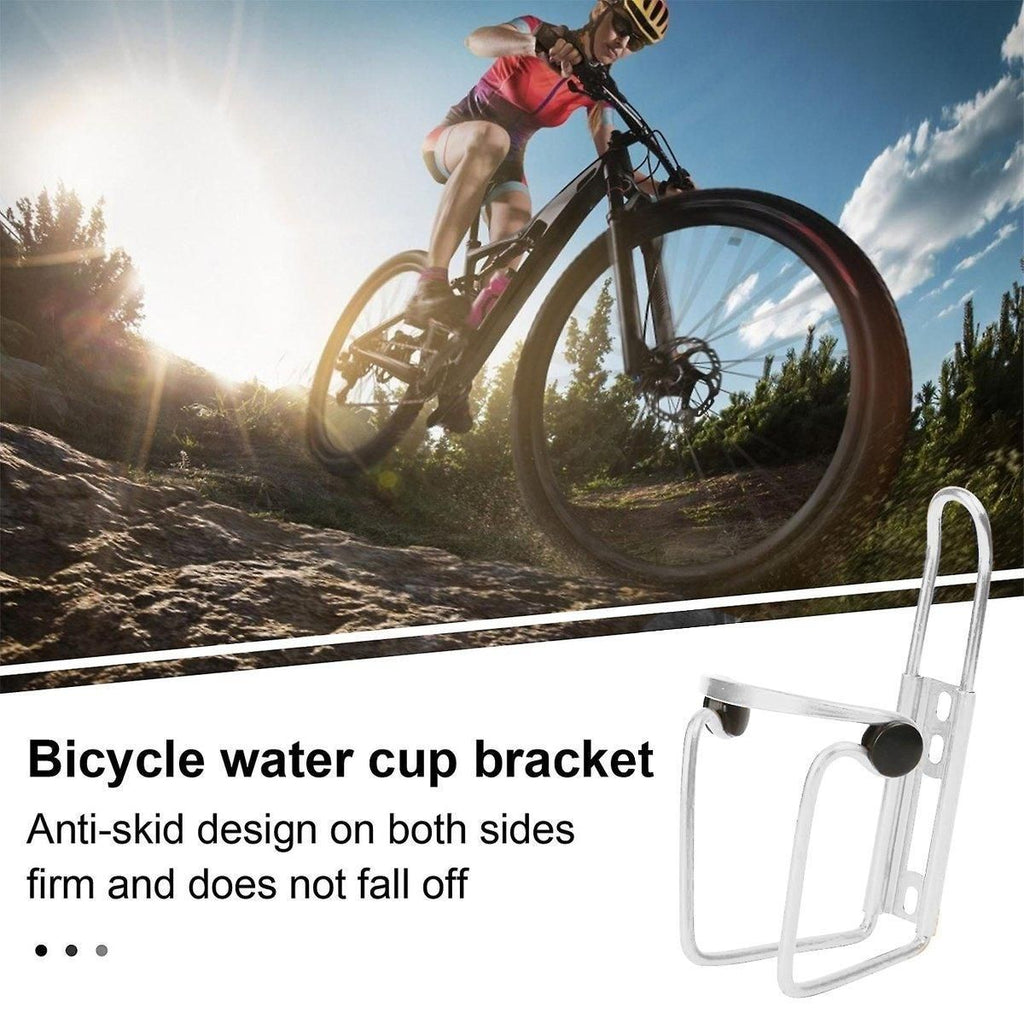 Durable Aluminum Alloy Water Bottle Holder for MTB Bike Bicycle Cycling Cage - Black