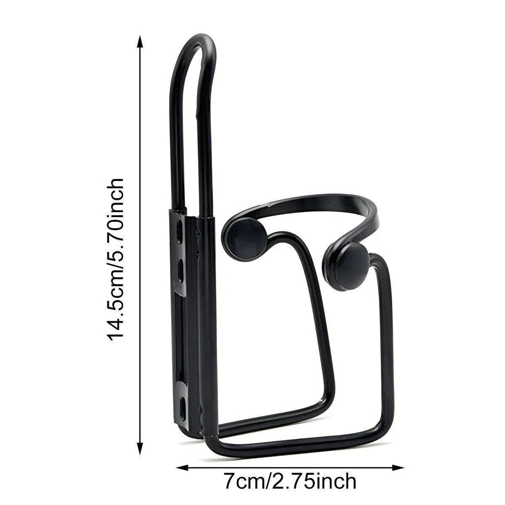 Durable Aluminum Alloy Water Bottle Holder for MTB Bike Bicycle Cycling Cage - Silver