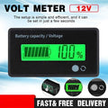 Lcd 12V-48V Battery Capacity Indicator Voltage Voltmeter Monitor Meter Caravan