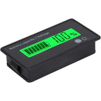 Lcd 12V-48V Battery Capacity Indicator Voltage Voltmeter Monitor Meter Caravan
