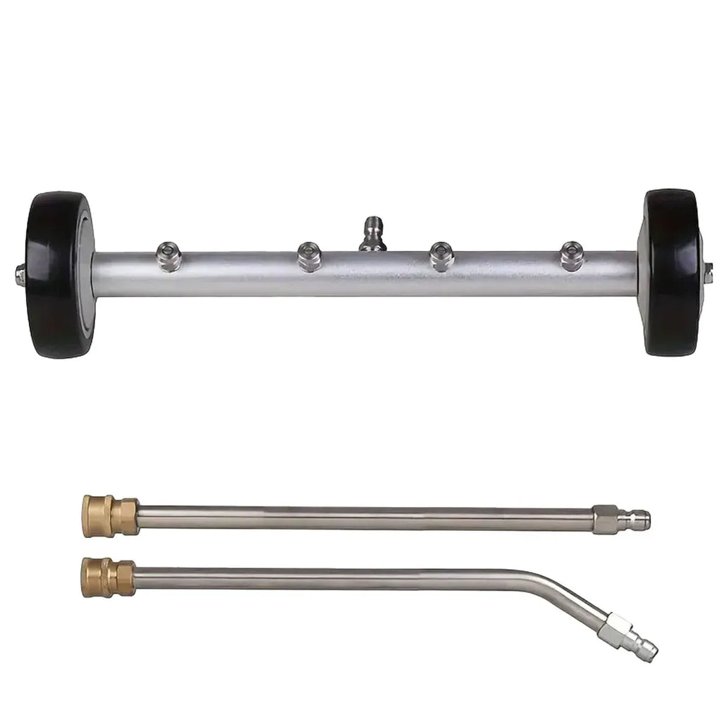 High Pressure Washer Surface Cleaner Attachment For Floor Car Chassis Cleaning