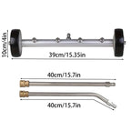 High Pressure Washer Surface Cleaner Attachment For Floor Car Chassis Cleaning