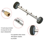 High Pressure Washer Surface Cleaner Attachment For Floor Car Chassis Cleaning