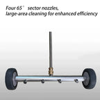 High Pressure Washer Surface Cleaner Attachment For Floor Car Chassis Cleaning